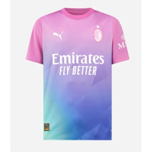 Maillot de foot AC Milan Rafael Leao #10 Troisième 2023-24 Manches Courte